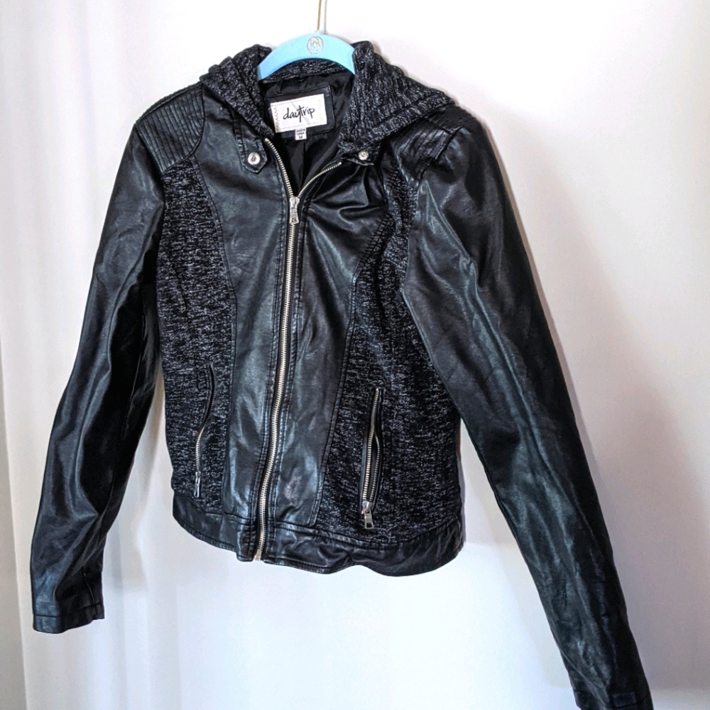 Day trip Faux Leather Jacket